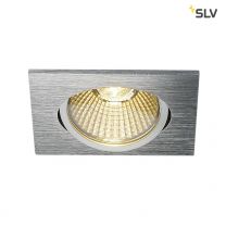 NEW TRIA vierkant alu geborsteld 1xLED 1800-3000K