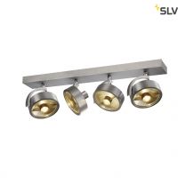 KALU Quad wandlamp alu geborsteld 4xES111