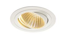 NEW TRIA LED DL ROUND SET Wit 1xLED 2700K 15W