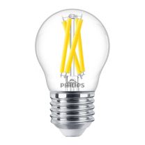 Philips MASTER LED E27 Kogel Filament Helder 5.9W 806lm - 922-927 Dim naar Warm|Vervangt 60W