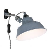 Wandlamp Nové Trendy Grijs / Wit 1320GR 40W