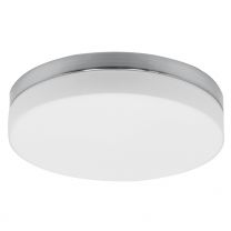 Plafondlamp Ceiling and wall Modern Staal / Wit 1364ST 24W 1920LM