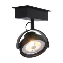 Spot Lenox spot LED Industrieel Zwart 1450ZW 12W 600LM