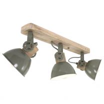 Plafondspot Gearwood Trendy Groen / Hout 2133G 40W