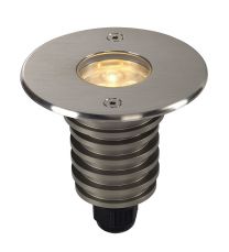 DASAR 92 LED HV rond edelstaal 1xLED 3000K