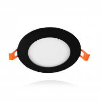 LED DOWNLIGHT | GEOLUX | SLIM | Ø105 | 6W | ZWART 4000K