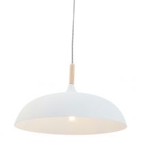 Hanglamp Bjorr Scandinavische Stijl Wit / Hout 7731W 60W