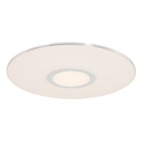 Plafondlamp Ceiling and wall LED Modern Wit / Chroom 7947W 24W 800 + 1920LM