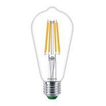 Philips MASTER LEDbulb Ultra Efficient E27 Peer Helder 4W 840lm - 827 Zeer Warm Wit  Vervangt 60W