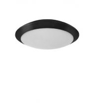 Led plafonnière 16W CCT Ø300mm met sensor zwarte behuizing 