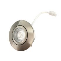 LED Downlight 230V 6W 36D 2000K-2700K CTA Geborsteld Chroom