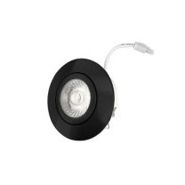 LED Downlight 230V 6W 36D 2700K Zwart