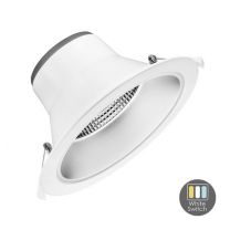 LED DOWNLIGHT GEOLUX WIT CCT-SWITCH 15W 1320LM Ø120MM 60D