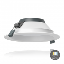 LED DOWNLIGHT GEOLUX WIT CCT-SWITCH 13W Ø170