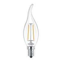 Philips CorePro LEDCandle ND 2-25W E14 827 BA35 CL G 250LM
