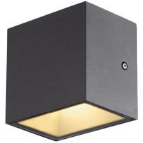 SITRA S WL SINGLE, LED outdoor wall-mounted light, anthracite, CCT switch 3000/4000K