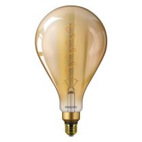 Philips Classic LEDbulb E27 Peer Goud 4.5W 300lm - 818 Zeer Warm Wit
